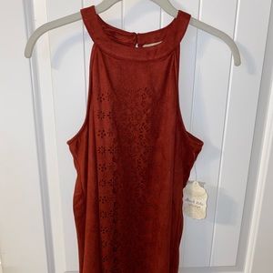 Burnt orange tank